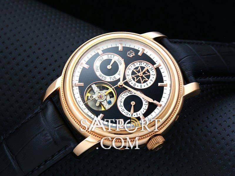 Vacheron Constantin Gold Tourbillon Siyah SP12