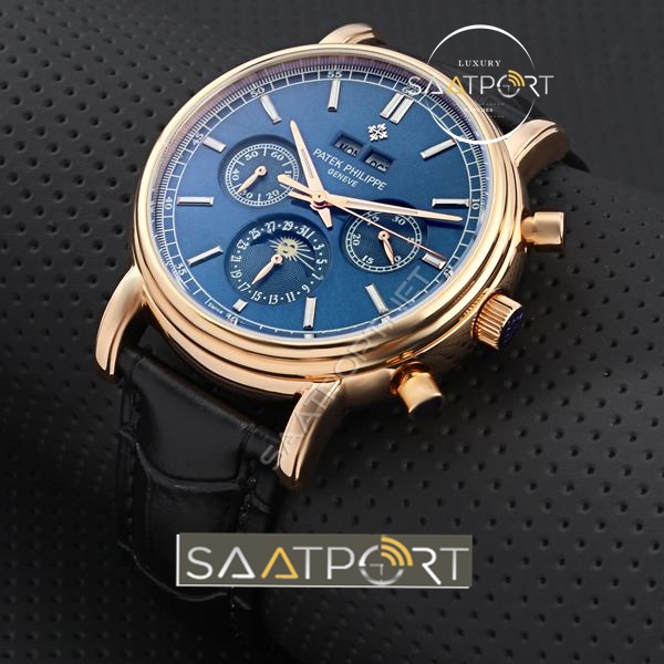 Patek Philippe Otomatik Kol Saati Mavi Kadran