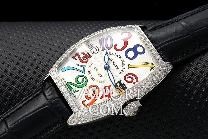 Franck Muller Crazy Hours Bayan Siyah