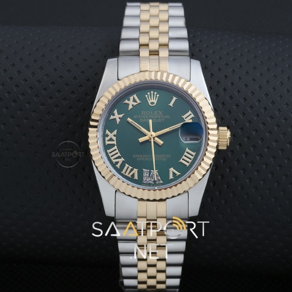 Rolex DateJust Yeşil Kadran Jübile Kordon 31mm