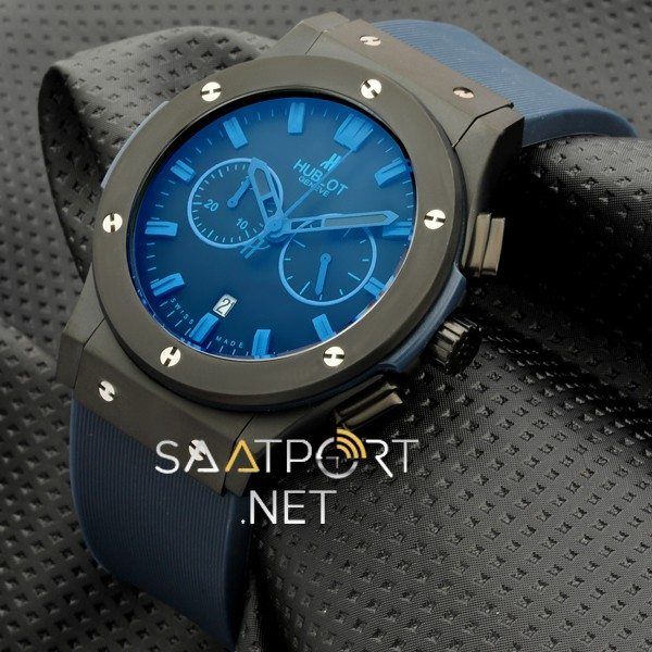 Hublot Fusion Blue Chronograph