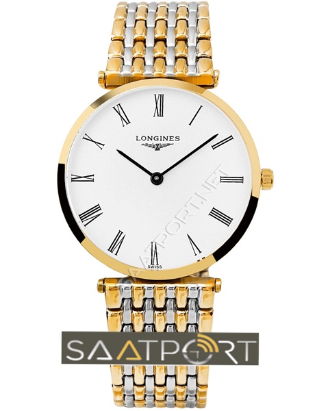 Longines Grand Classic Slim line Gold Roma rakamlı