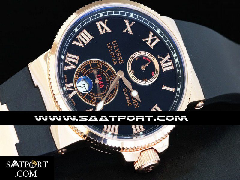 Ulysse Nardin Le Locle Siyah Gold