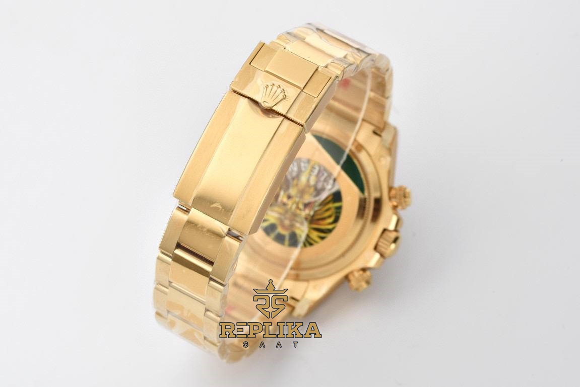Rolex Daytona 126508 Full Gold 40mm Clean 4131 Super Clone ETA