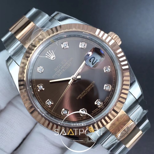 Rolex DateJust 41 126331 ARF 1-1 Best Edition 904L Steel Brown Swiss Eta