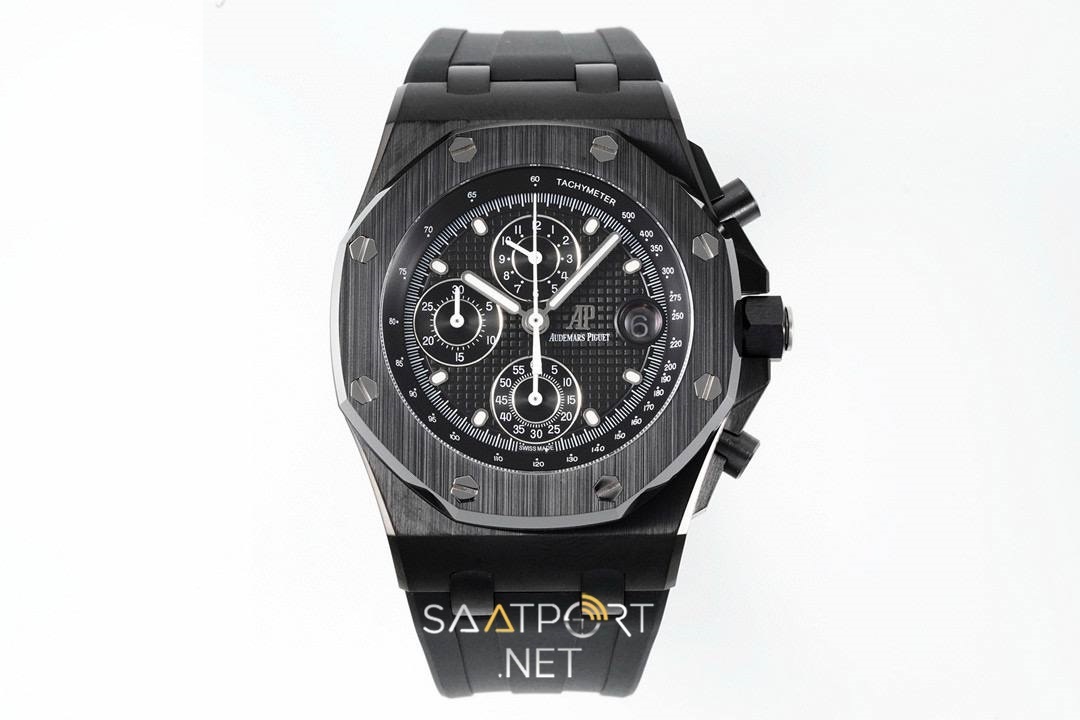 Audemars Piguet Royal Offshore Chronograph 44 Black Super Clone ETA