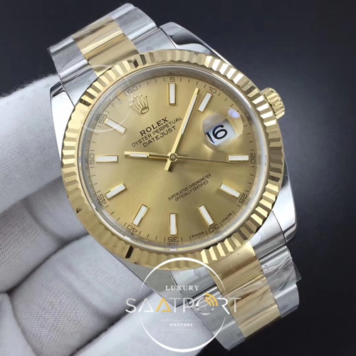 Rolex DateJust 41 126333 ARF 1-1 Best Edition 904L Steel YG Lumed Dial Super Clone