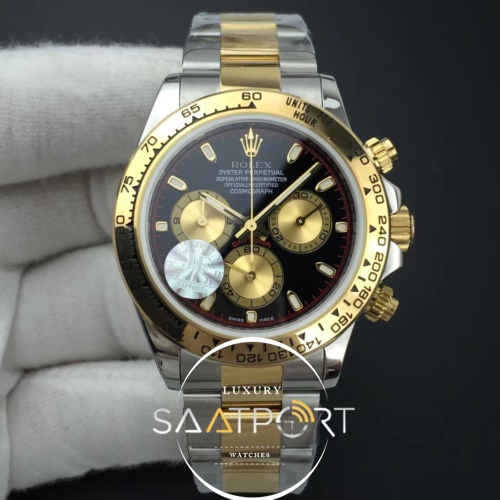 Rolex Daytona 116503 JF Best Edition Yellow Black Dial 4130 Eta