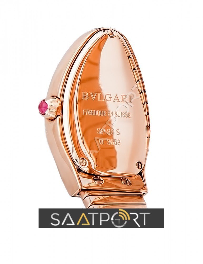 Bvlgari Bayan Serpenti Rose Gold Tubogas