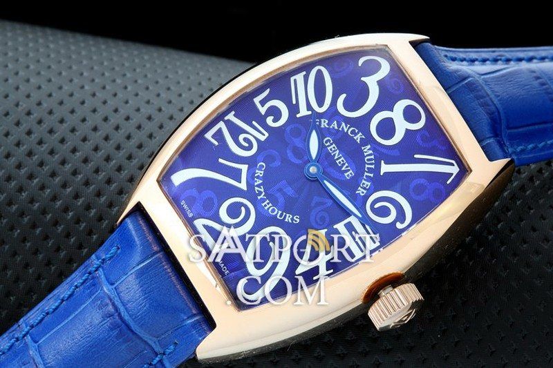 Franck Muller Crazy Hours Lacivert Erkek Saati