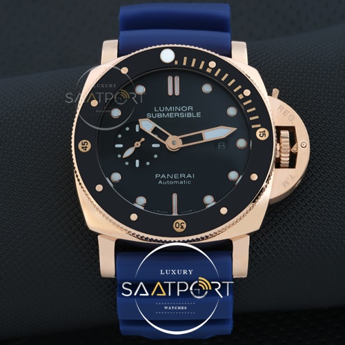 Panerai Luminor Submersible  42mm Rose Gold PAM00974 Automatic