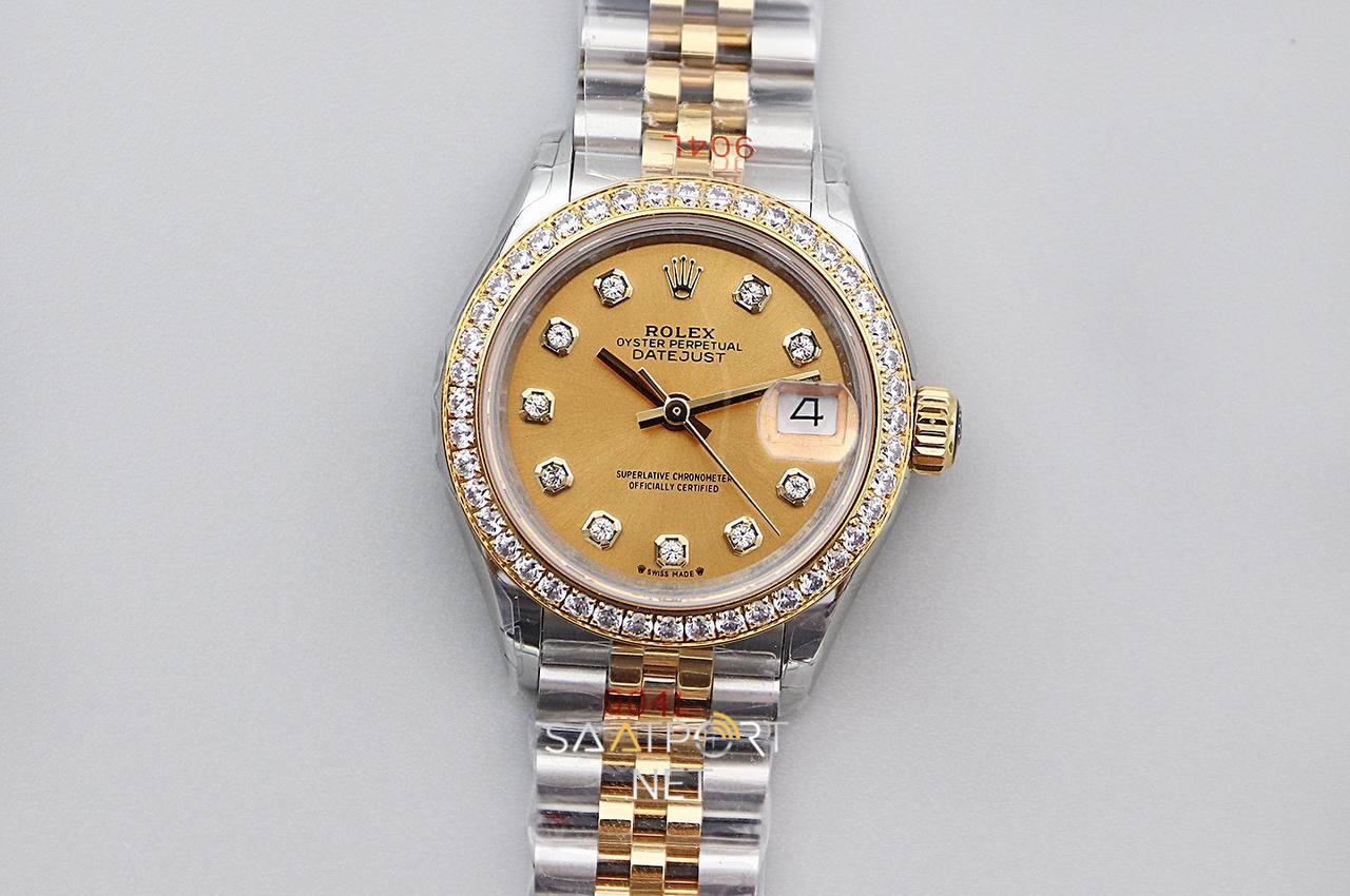 Rolex Lady Datejust 28mm Gold  Dial 28279383 Eta