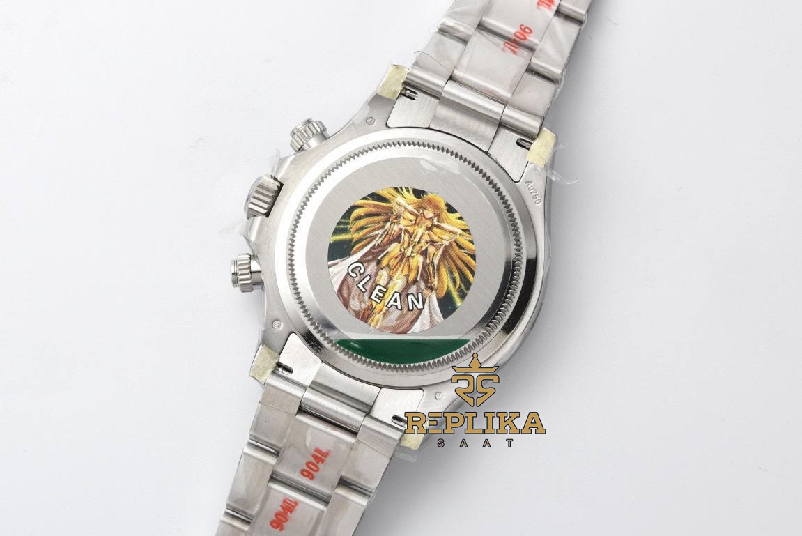 Rolex Daytona 126509 Taşlı Siyah Kadran 40mm Clean 4131 Super Clone ETA