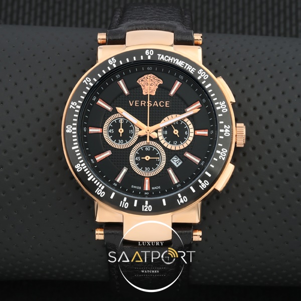 Versace Erkek Saati Seramik Bezel Kronometreli 42 mm