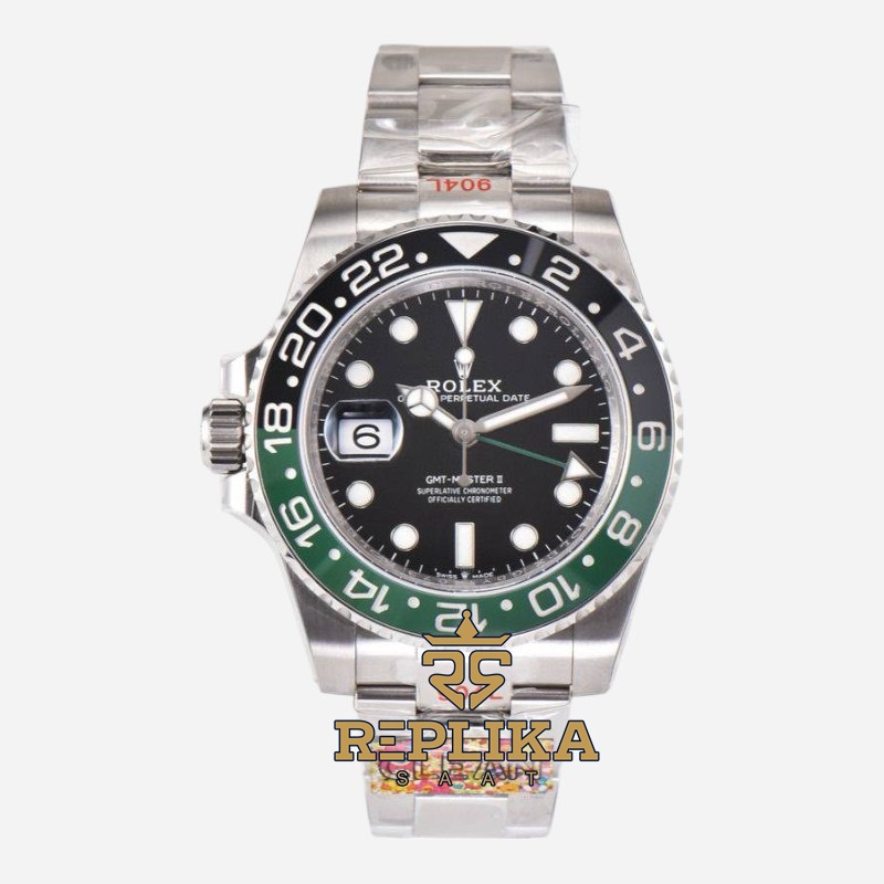 Rolex GMT-Master II 126720VTNR Sprite 40mm Clean Seramik Bezel Oyster 3285 ETA