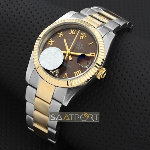 Rolex Datejust bayan saat roma rakamlı