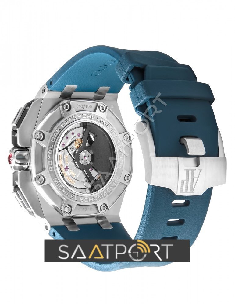 Audemars Piguet Michael Schumacher Blue Chronograph Eta