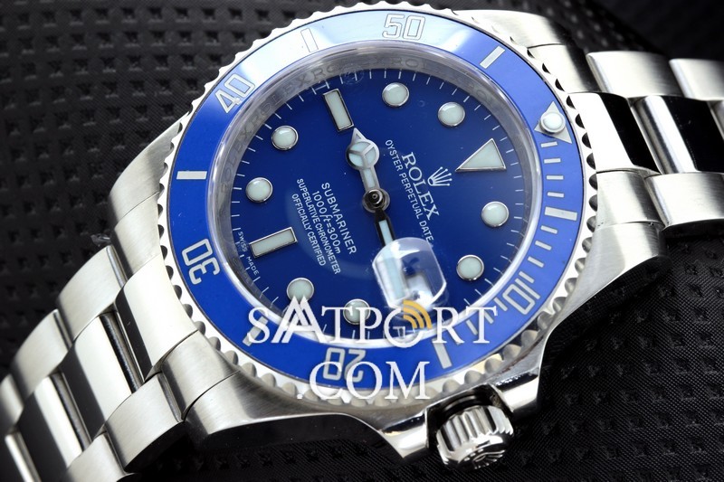 Rolex Submariner Ceramic Bezel Mavi