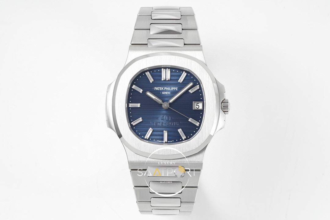 Patek Philippe Nautilus 5711- 40. Yıl  Çelik Kasa Mavi Kadran ETA