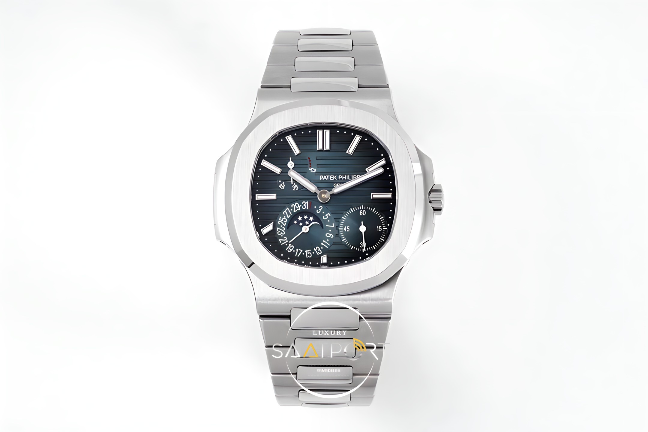 Patek Philippe Nautilus 5712/1A-001 Blue PPF V2 Super Clon Eta