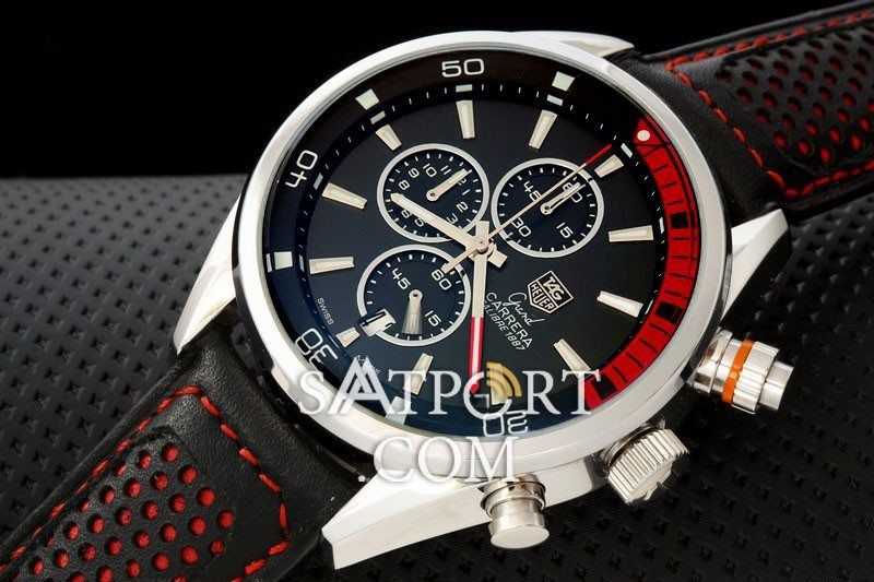 Tag Heuer 1887 Black&amp;Red Chronograph