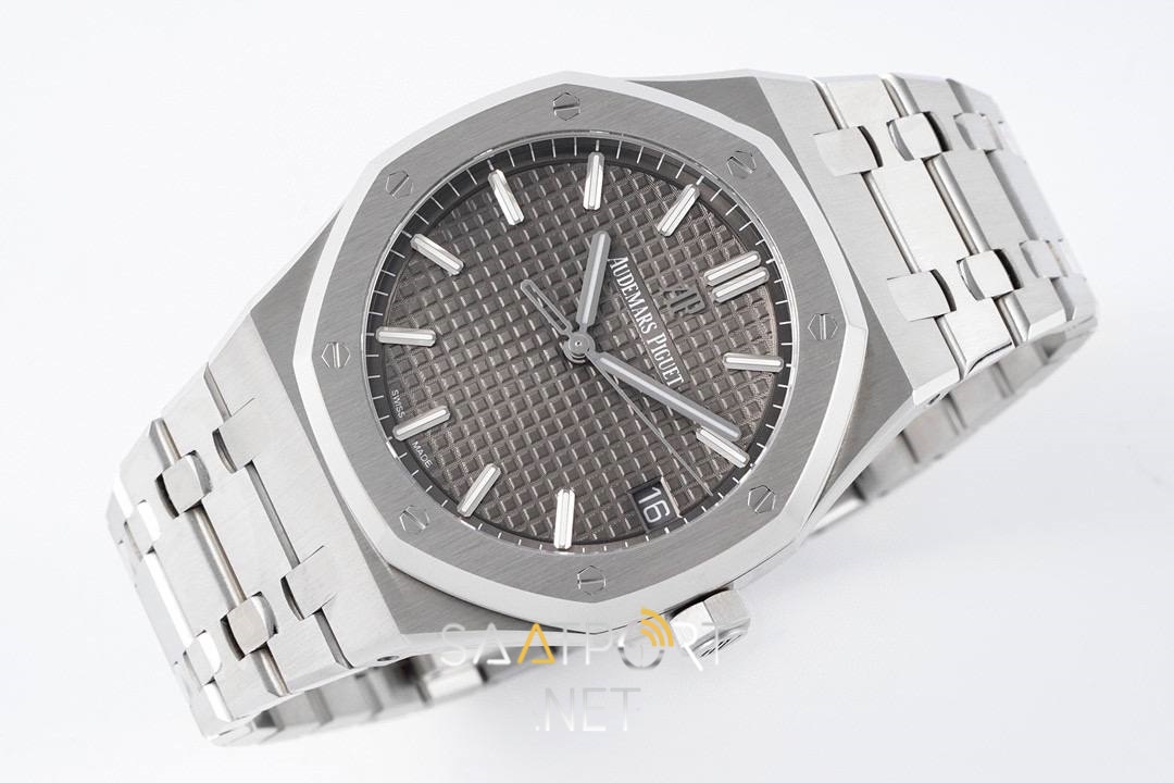 Audemars Piguet 15500 Gray Dial APS Factory Super Clone Eta