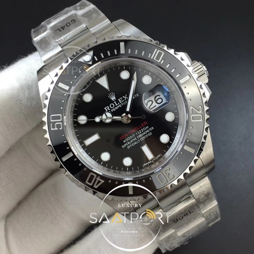 Rolex  Sea Dweller  LN GM Maker 904L Steel Edition Black Dial on SS Bracelet SA3135