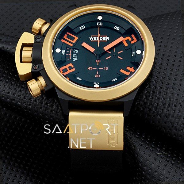 Welder K24 Gold Black Chronograph XI