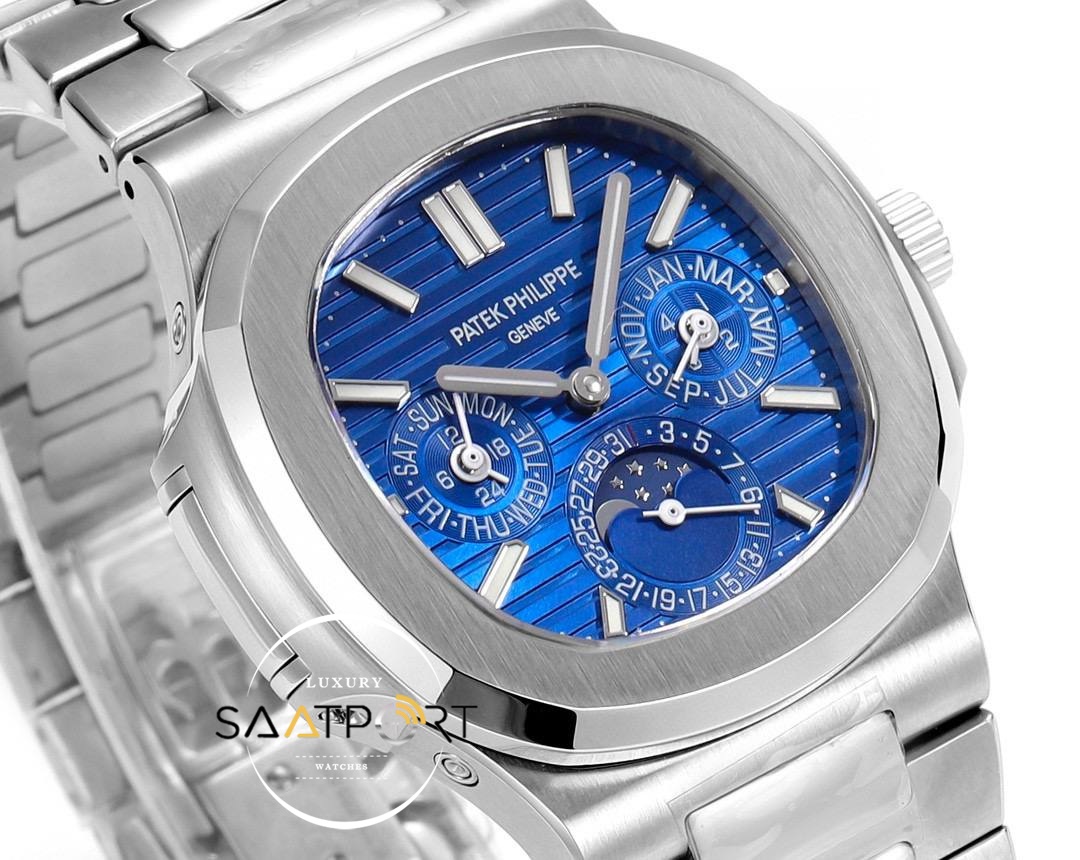 Patek Philippe Nautilus 5740/1G Blue Dial Perpetual Calendar Super Clone ETA