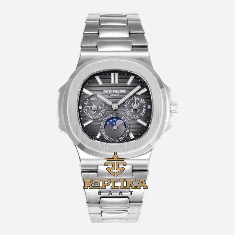 Patek Philippe Nautilus 57401G Gray Dial Perpetual Calendar Super Clone ETA