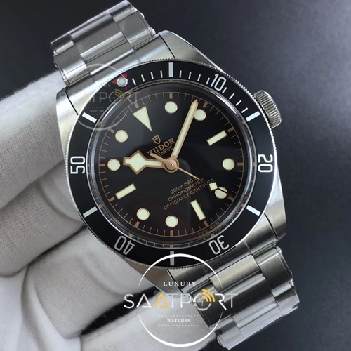 TUDOR Heritage Black Bay Black ZF 1-1 Best Edition on Bracelet  2836 V5