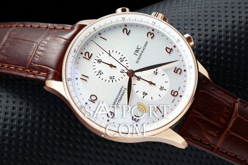 IWC Schaffhausen Rattrapante Deri Kordon