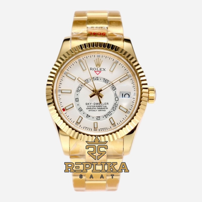 Rolex Sky-Dweller 326938 White Dial 42mm Super Clone ETA