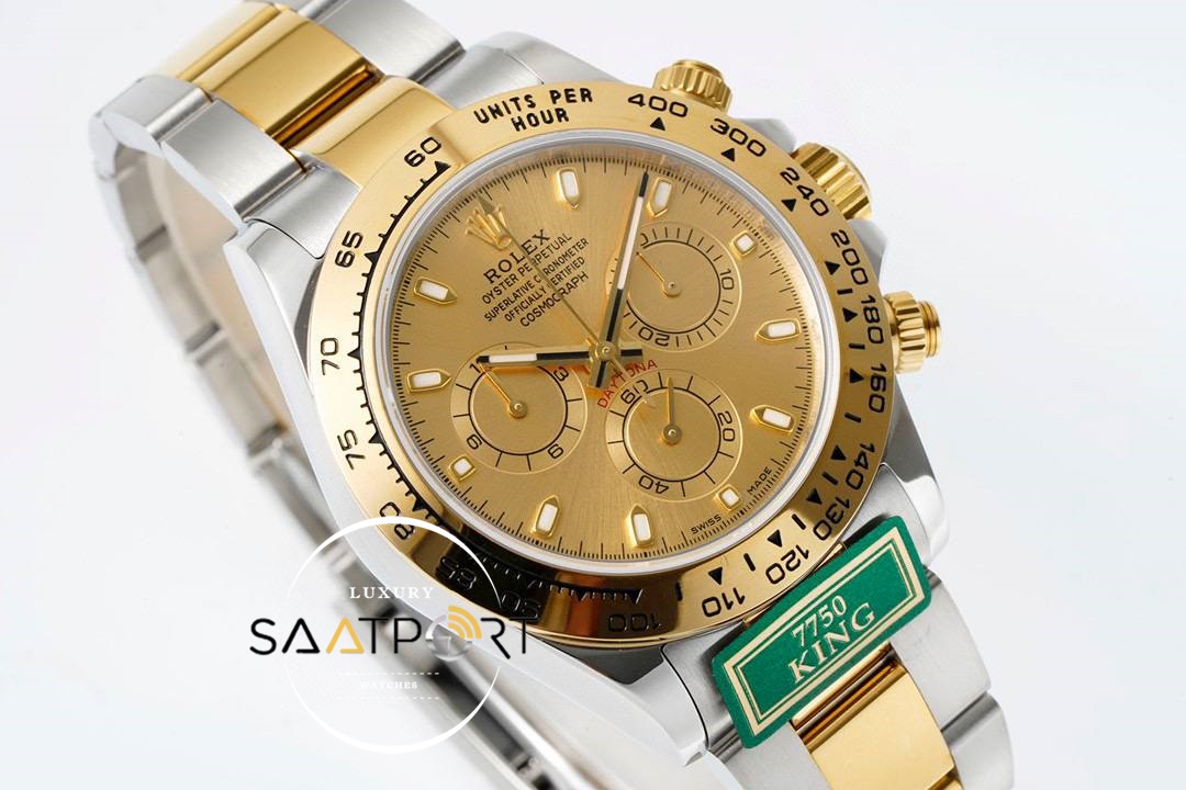 Rolex Daytona 116503 King Factory Gold Kadran 40 mm 904L Kasa Super Clone ETA