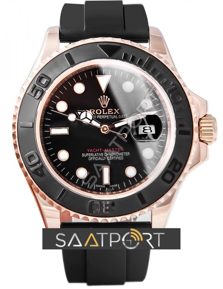 Rolex Yacht-Master Silikon Kordon 116655 Seramik Bezel