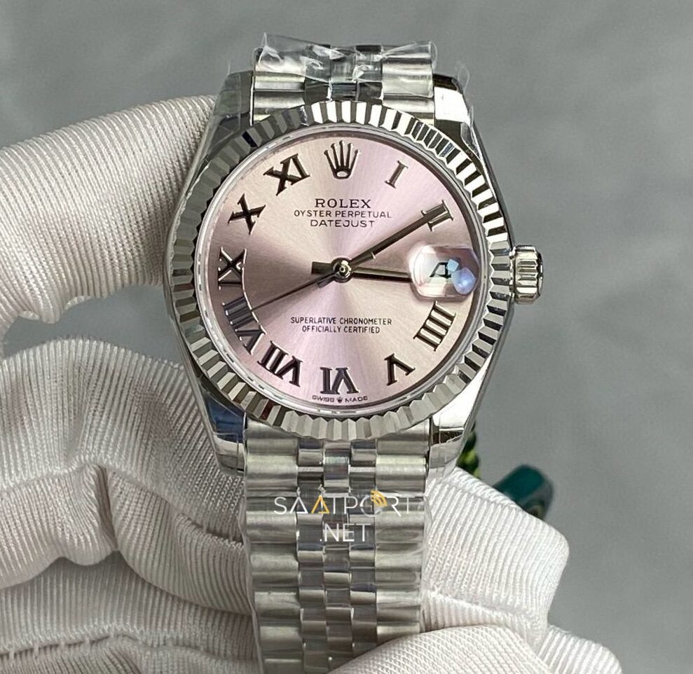 Rolex Datejust 31mm 278274 Pink Roman Dial Super Clone Eta