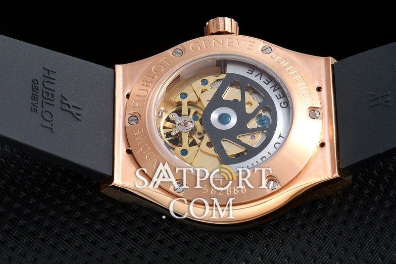 Hublot Classic Fusion Skeleton Tourbillon Gold