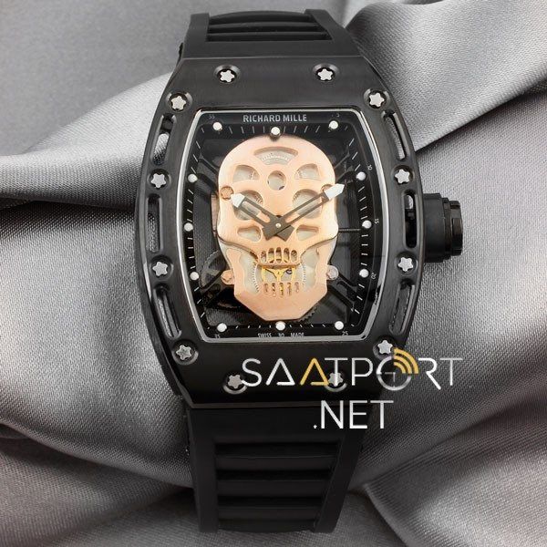 Richard Mille Skull Pvd Otomatik