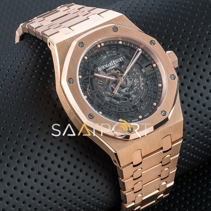 Audemars Piguet Skeleton Royal Oak Selfwinding Rose