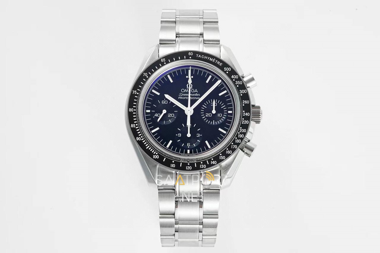 Omega SpeedMaster MoonWatch Siyah Kadran VENUS 75 Super Clone Eta