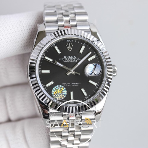 Eta Saat Jh Factory Datejust 3235 Eta Mekanizma Black Dial 904L Stainless Steel