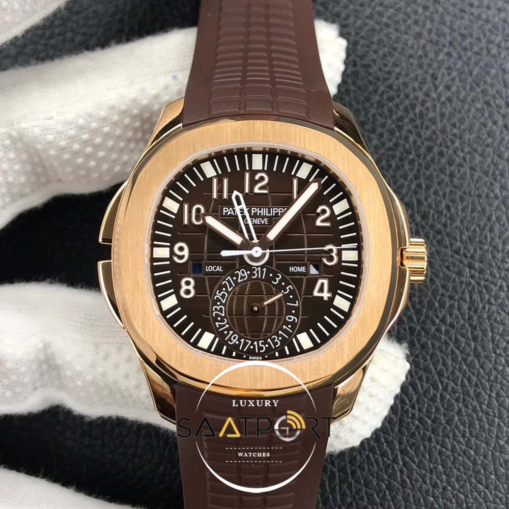 Patek Philippe Aquanaut Travel Time 5164R-001 Rose Gold 18K