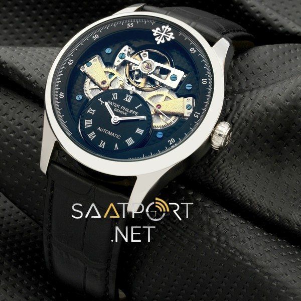 Patek Philippe Tourbillon Siyah Otomatik