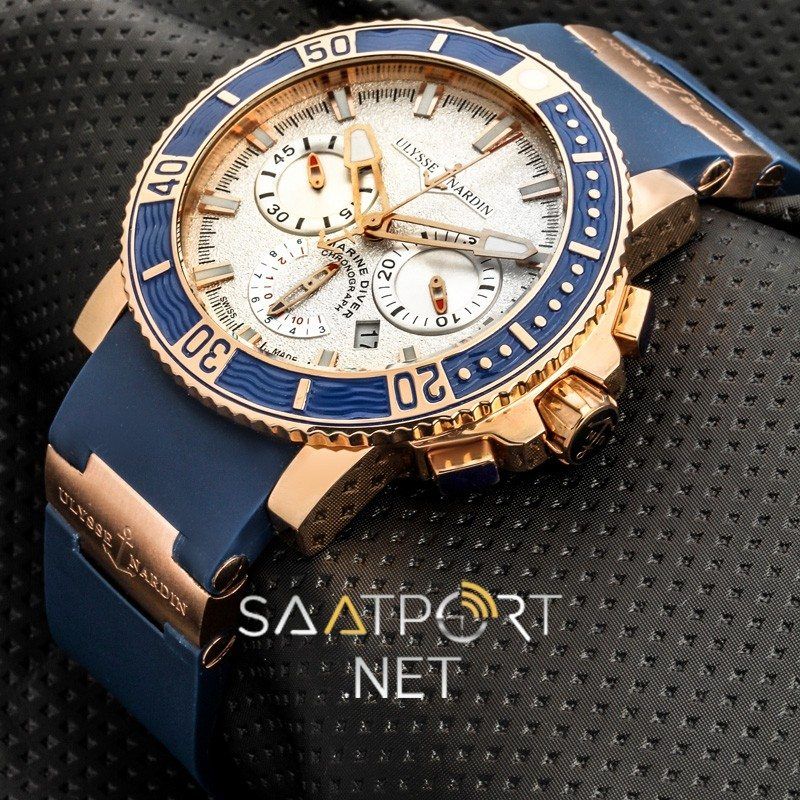 Ulysse Nardin Maxi Marine Lacivert Steel