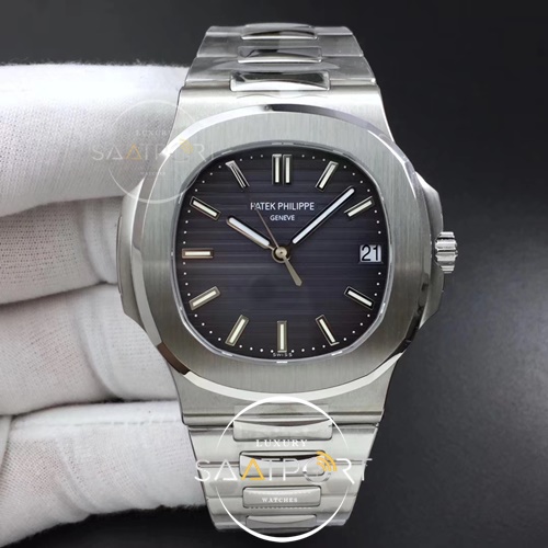 Patek Philippe Nautilus 5711 PPF 11 Best Edition Gray Textured Dial on SS Bracelet 324CS V2