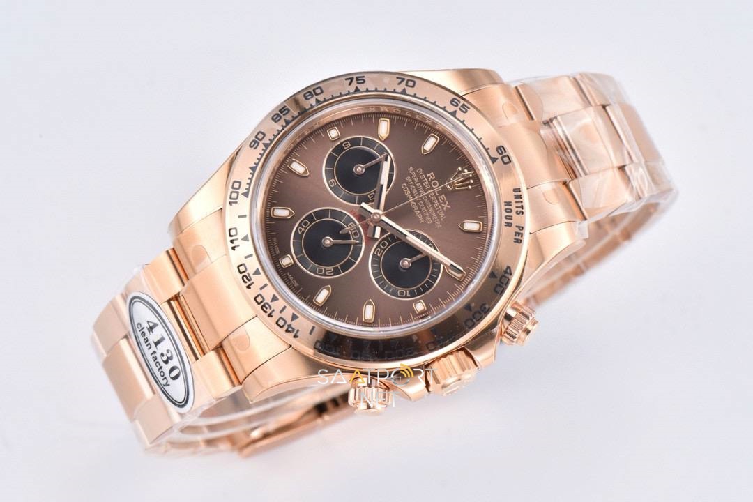 Rolex Daytona 116505 Rose Gold Clean DD4130 Super Clone Eta