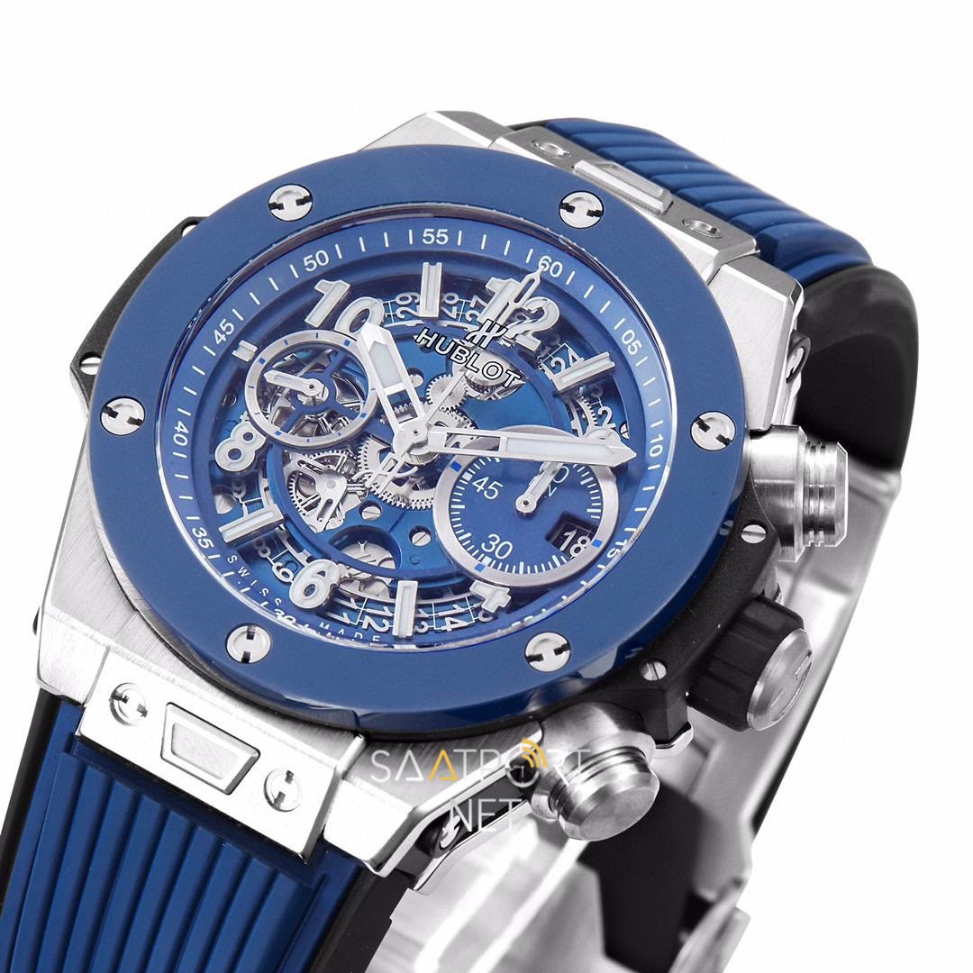 Hublot Big Bang Unico Titanium Ceramic Blue Super clone