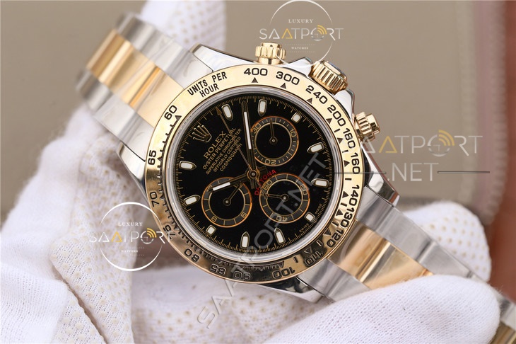 Rolex daytona two tone 116623 Black