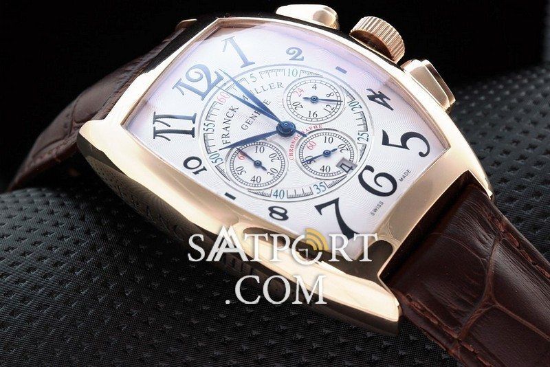 Franck Muller Gold Kahve Beyaz Kadran