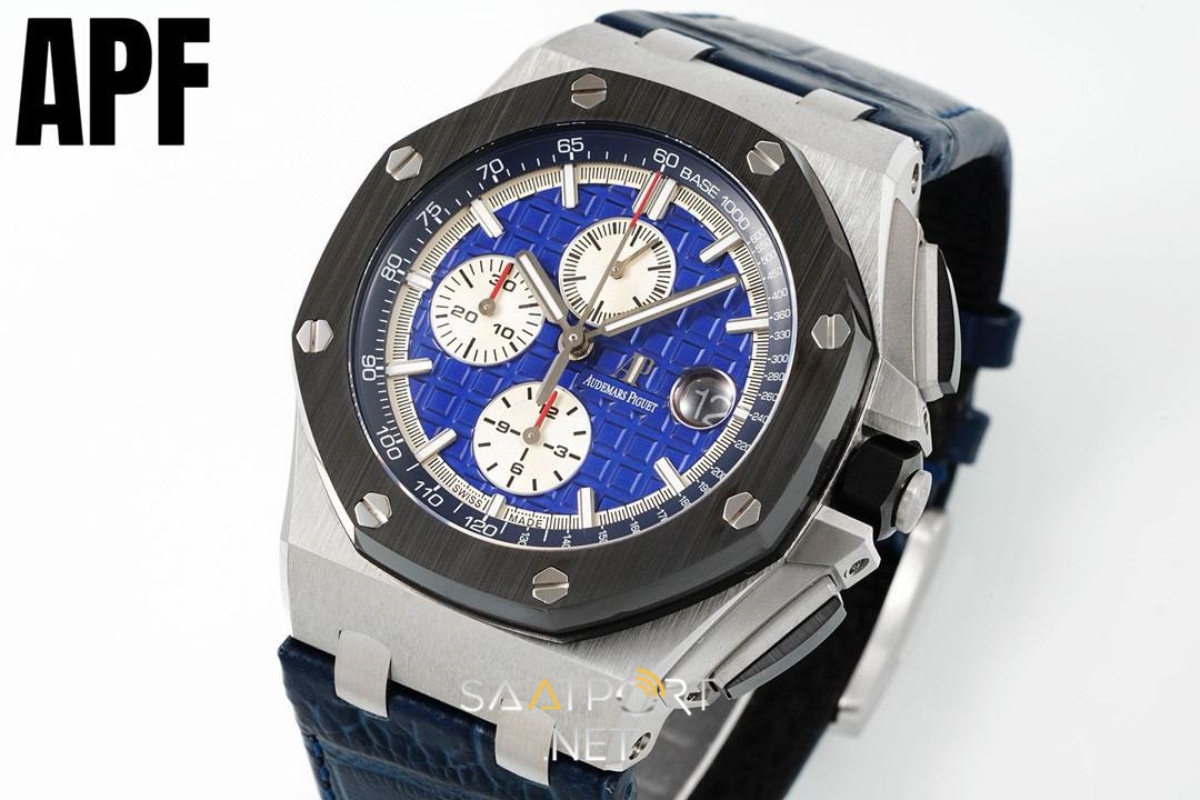 Audemars Piguet Royal Blue Chronograph 44 Eta Saat